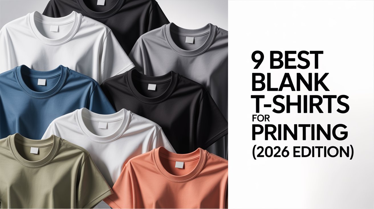 9 Best Blank T-Shirts for Printing (2026 Edition)