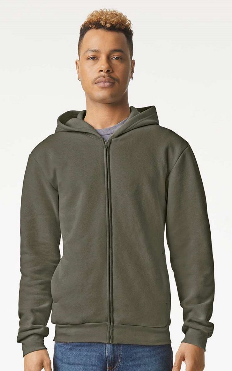 American Apparel RF497 – ReFlex Fleece Full-Zip Hoodie