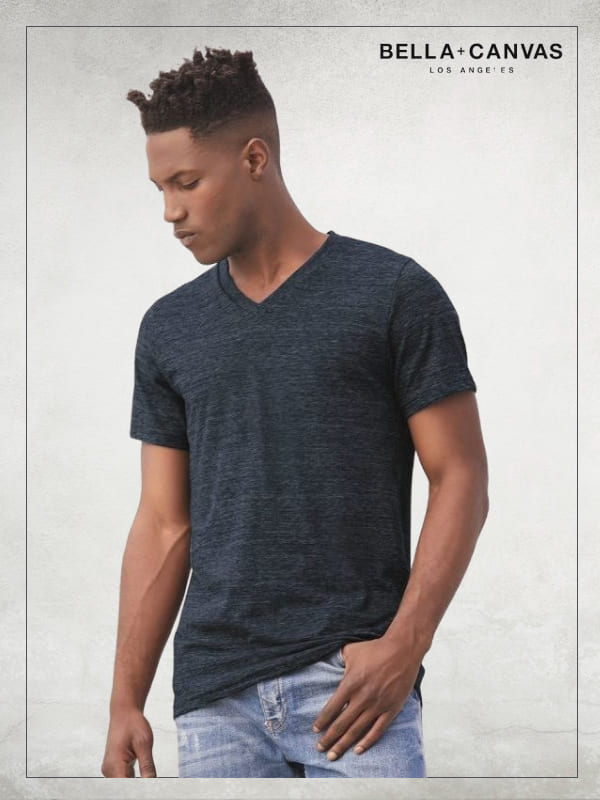 Bella+Canvas 3005 – Unisex Jersey Short Sleeve V-Neck Tee