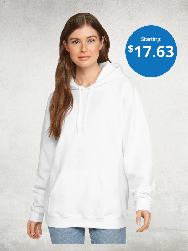 Gildan SF500 - Adult Softstyle Fleece Pullover Hooded Sweatshirt