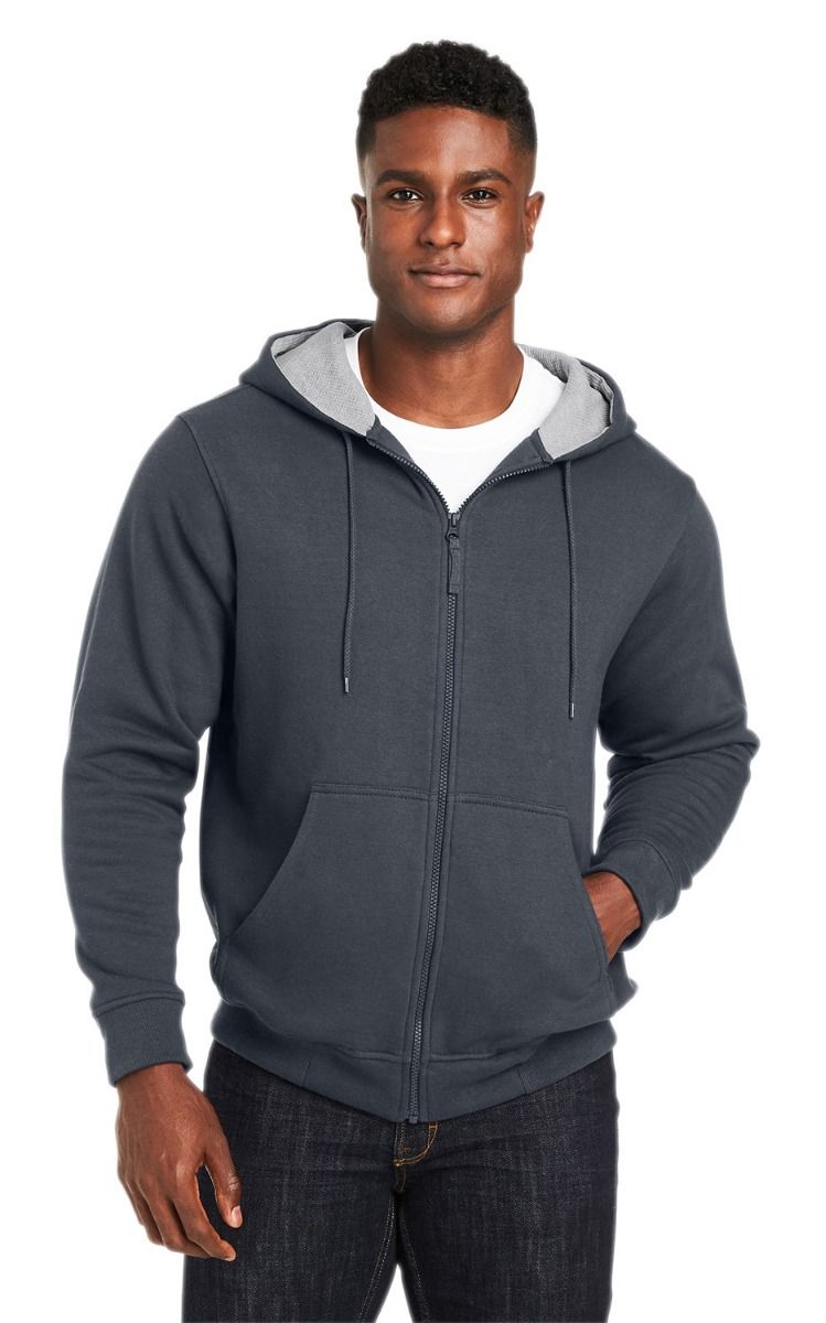 Harriton M711 – Men's ClimaBloc Lined Heavyweight Hooded Sweatshirt