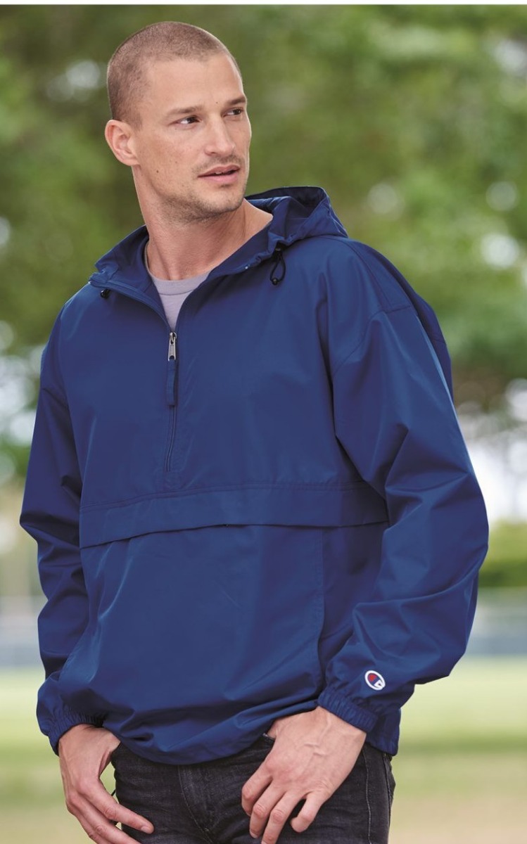 Champion CO200 Packable Quarter Zip Jacket Wholesale