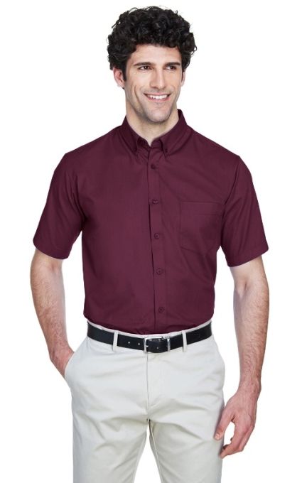 Short-Sleeve Twill Shirt