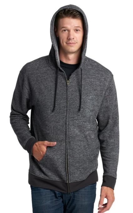 Next Level 9600 - Adult Denim Fleece Full-Zip Hoody