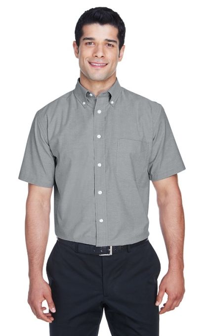 Men's Short-Sleeve Oxford